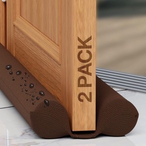 36 inch Twin Door Draft Stopper for Bottom of Doors Weather Stripping - 1 of 4
