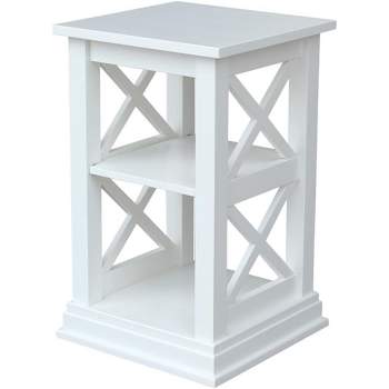 International Concepts Hampton Accent Table With Shelves