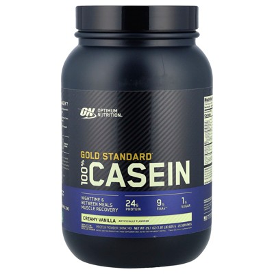 Optimum Nutrition Gold Standard® 100% Casein, Creamy Vanilla, 1.81 lb (825 g)