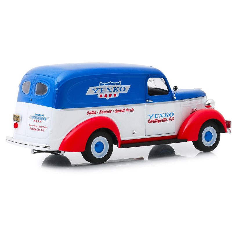 1939 Chevrolet Panel Truck "Yenko Sales and Service" "Running on Empty" Series 3 1/24 Diecast Model Car by Greenlight, 3 of 4