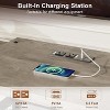 Corner TV Stand with Power Outlets & USB - Media Console for TVs up to 75", 3-Tier Open Shelves, 66.9" Entertainment Center - 4 of 4