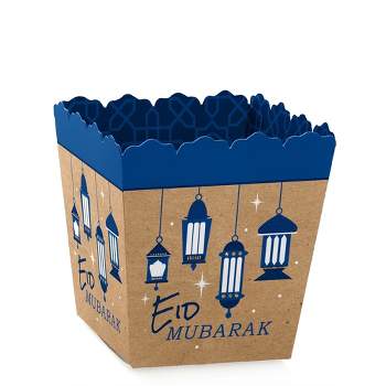 Big Dot of Happiness Eid Mubarak Party Mini Favor Boxes - Ramadan Treat Candy Boxes - Set of 12