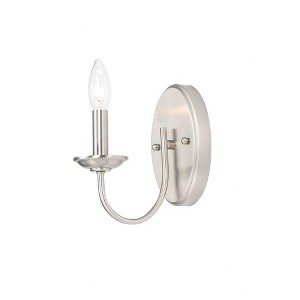 Maxim Lighting Logan 1 - Light Wall Light in  Satin Nickel - 1 of 3