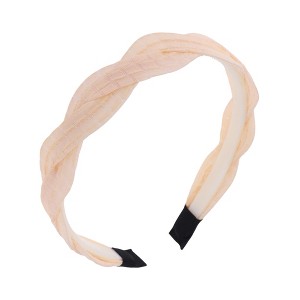Unique Bargains Women's Elegant Solid Headbands 1 Pc - 1 of 4