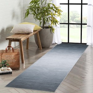 Modern Ombre Area Rug Washable Area Rugs for Living Room Bedroom - 1 of 4