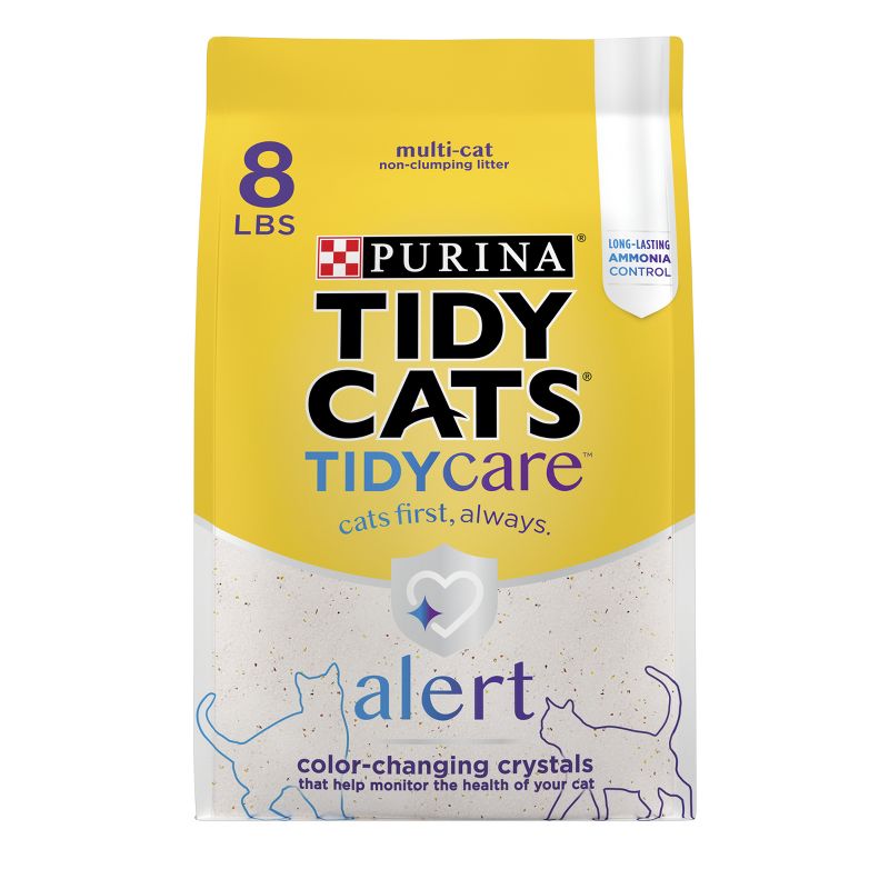 Purina Tidy Cats Care Alert Cat &#38; Kitty Litter with pH Health Detection - 8lbs, 1 of 8