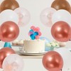 Unique Bargains Latex Party Balloons 10 -12" Round with Ribbon for Party Decorations - 4 of 4