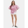 EXLURA Womens Summer Oversized T Shirts Crewneck Loose Workout Short Sleeve Blouse Tops 2025 Y2K Casual Athletic Basic Tee - 3 of 4