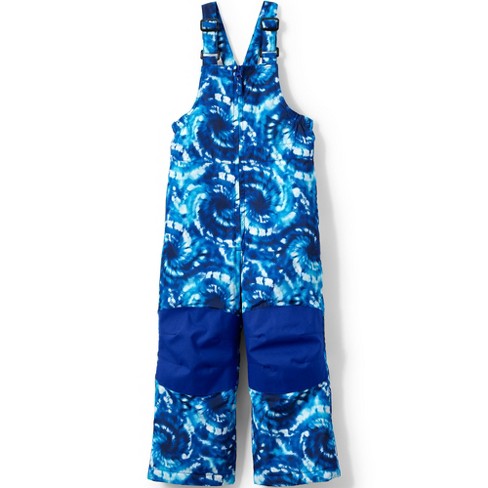 Lands' End Kids Iron Knee Insulated Winter Snow Bibs - 2x Large - Deep Sea  Navy Tie Dye Swirl : Target