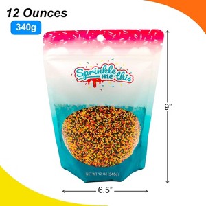 Sprinkle Me This – A Touch of Autumn – The Perfect Harvest Fall Nonpareils in Warm Red, Orange, Yellow & Brown - 1 of 4