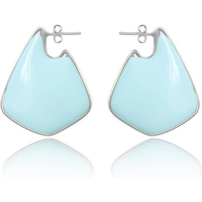 Trendy Gold Plated Knot Earrings for Women Chunky Statement Drop Dangle Earrings Lightweight Fashion Accessories Gold Jewelry