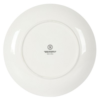 White Basket Weave Porcelain Dinnerware Set, Service for 6