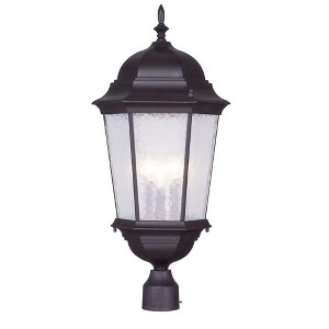 Livex Lighting Hamilton 3 - Light Lantern in  Black - 1 of 4
