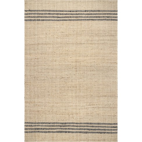 Lauren Liess Meadow Striped Jute Area Rug, 3' X 5', Natural : Target