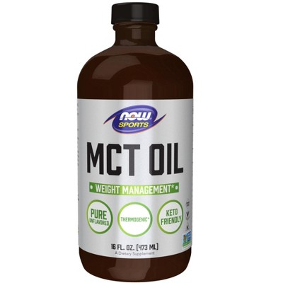 MCT Oil - Pure 16 fl. oz. by Now Foods  -  16 fl oz Liquid