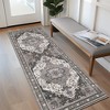 Abynow Medallion Faded Persian Indoor Area Rug - 2 of 4