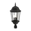 Livex Lighting Hamilton 3 - Light Lantern in  Black - 4 of 4