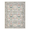 2x6 FT Modern Washable Area Rug, Floral Throw Carpet with Non Slip Backing, Low Pile Stain Resistant Floor Cover for Living Room, Beige - 3 of 4