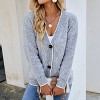 Coolmee Women's Cardigans Soft Knit Cardigan Sweater with Pockets - 4 of 4
