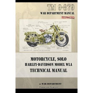 Motorcycle, Solo Harley-Davidson Model WLA Technical Manual - by  War Department (Paperback) - 1 of 1