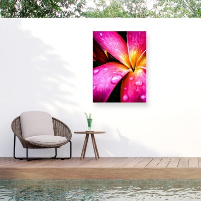 Trademark Fine Art - Rotem Ganor pink over yellow Matted Framed Art