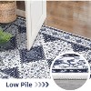 Vintage Rugs for Living Room, Washable 8x10 Area Rugs Non Slip, Soft Rug for Bedroom, Distressed Non-Shedding Throw Rug for Entryway Kitchen - 4 of 4