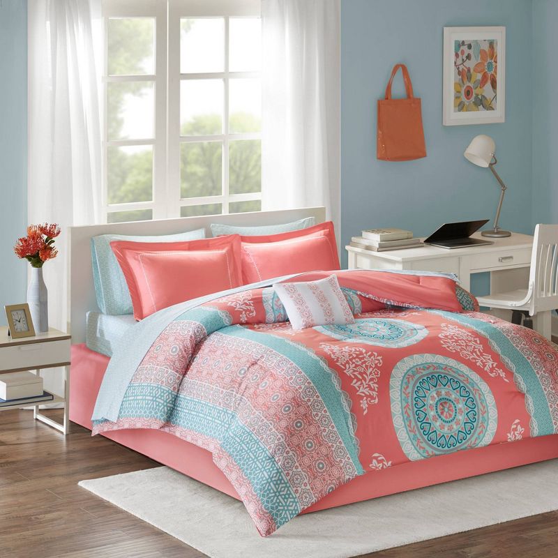 Blaire Comforter and Sheet Set, 1 of 14