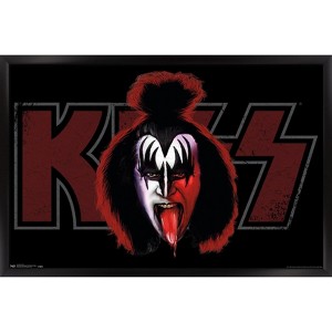 Trends International Kiss - Gene Framed Wall Poster Prints - 1 of 4