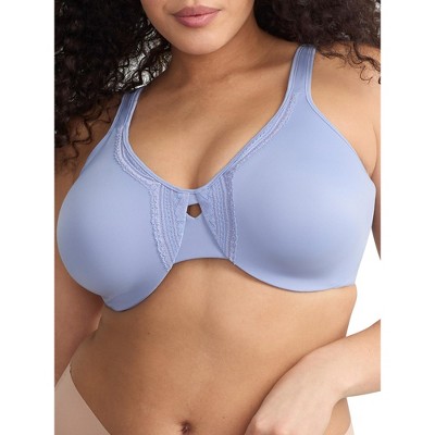 Women's Olga 35912 Butterfly Effect Minimizer Bra (Thistle with Ivory 38C)  