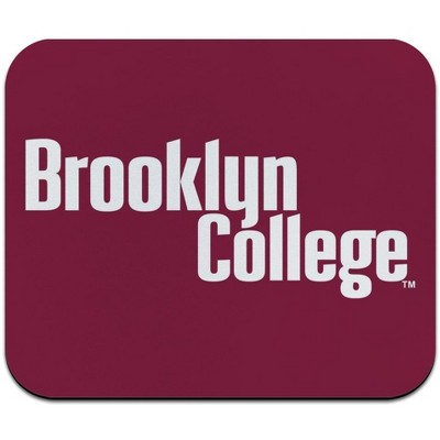 Brooklyn College Bulldogs Logo Low Profile Thin Mouse Pad