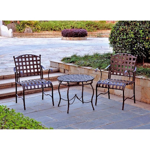 Santa Fe 3 Piece Patio Bistro Set Target