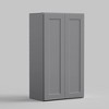 LOVMOR in Plywood Soft Close Kitchen Wall Cabinet with 2 Doors and Adjustable Shelves for Kitchen, Bathroom, Living Room,Study - 2 of 4