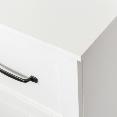 White L-Shaped Computer Desk with Hutch and Filing Cabinet