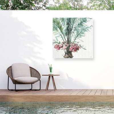 "Mixed Greens V" Outdoor Canvas