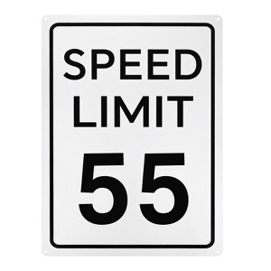 Unique Bargains Aluminum Weather Resistant Waterproof Rust Free Traffic Sign 1 Pc - 1 of 4