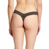 Hanky Panky Women's DreamEase Low Rise Thong - One Size - 2 of 3