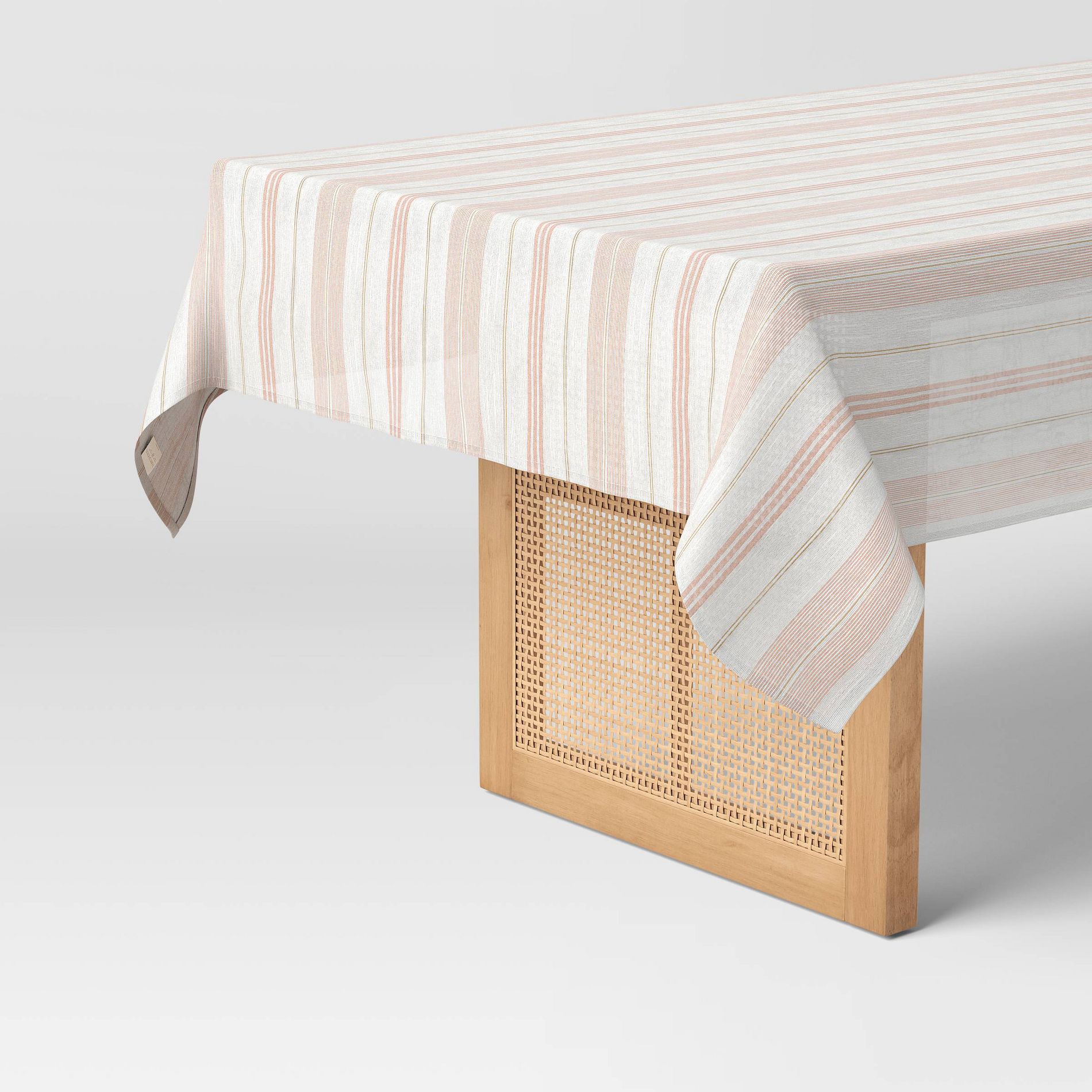 84"x60" Warm Striped Tablecloth - Threshold™