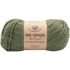 Lion Brand Re-Spun Thick & Quick Yarn-Evergreen - 1 of 2
