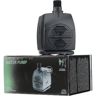 EZ Clone EZWP925 800 Gallon Per Hour Replacement High Output Submersible Plastic Hydroponics Pond Plant Water Aeration Pump, Black