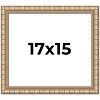 PosterPalooza | 17x15 Modern Bamboo Picture Frame, UV Acrylic, 5 Finishes - 2 of 4