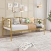 Metal Twin DayBed, Sofa Beds with Steel Slat Support and Headboard, Space-Saving, No Box Spring Needed, for Apartment,Living Room, Small Spaces - 4 of 4