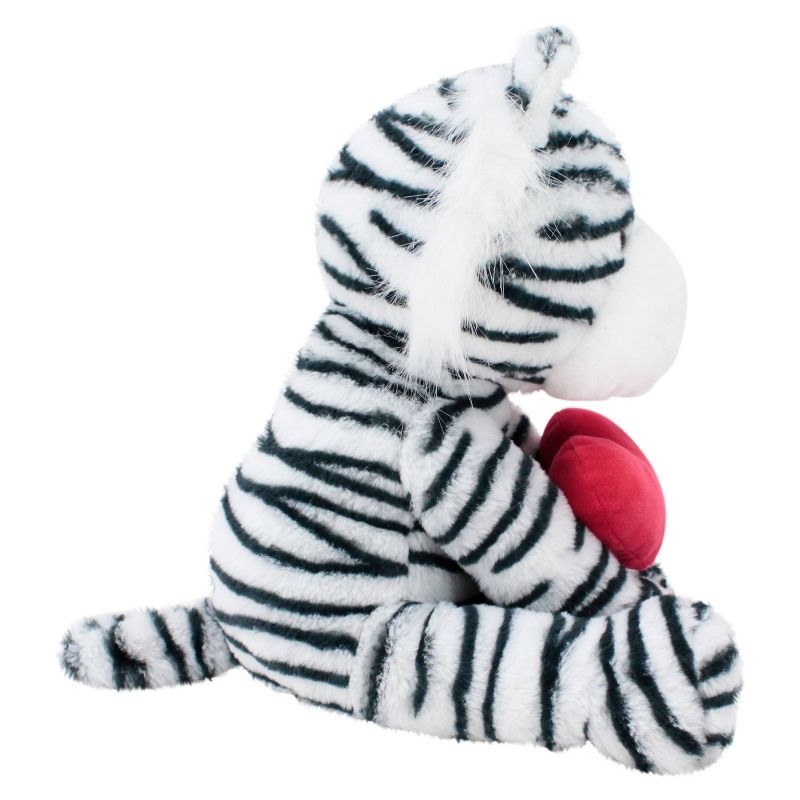 Animal Adventure Wild Abouts White Tiger Stuffed Animal, 4 of 7