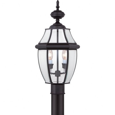 Quoizel Lighting Newbury 2 - Light Post Light in  Mystic Black