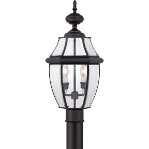 Quoizel Lighting Newbury 2 - Light Post Light in  Mystic Black - 1 of 4