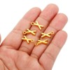Unique Bargains Metal Bulk Elegant DIY Crafts Jewelry Making Initial Pendants 50 Pcs - 4 of 4