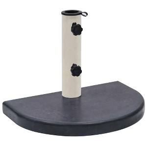 VidaXL Umbrella Base Black 15.7 in.x11 in.x1.6 in. Granite - 1 of 4