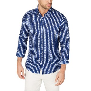 Michael Kors Mens Dots Button Up Shirt - 1 of 1