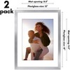 Americanflat 2 Pack of Picture Frames with Mat - Plexiglass Cover - 2 of 4