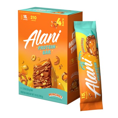 Alani Protein Bars Munchies - 4ct/7.05oz