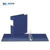 Davis Group 6pk 2" Premium Economy Round Ring Binders Royal Blue: 2 Inch D-Ring, Hard Cover, 475 Sheet Capacity, 2 Pockets - 2 of 4